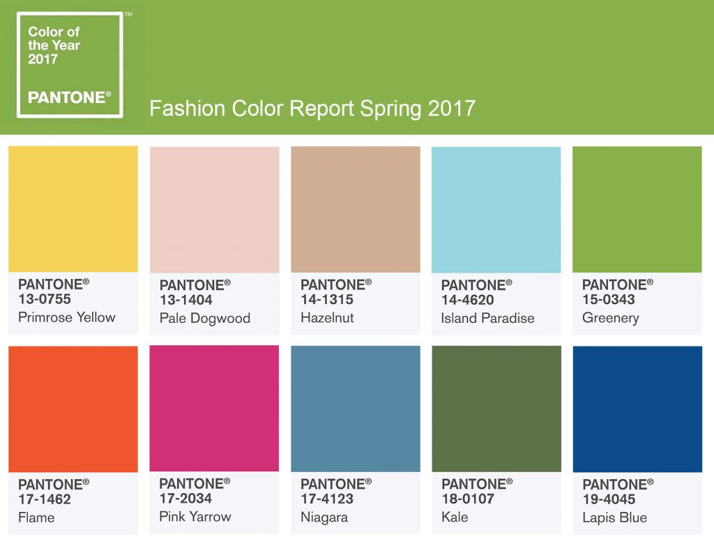 Trendul culorilor pentru 2017 – 10 cele mai populare nuante