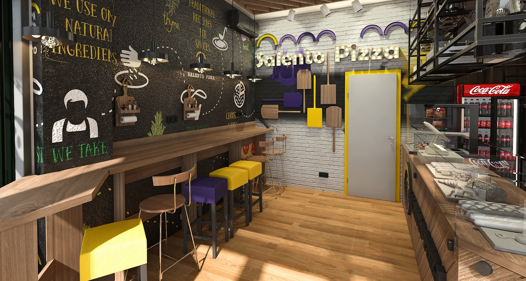 Design interior Pizzerie Salento
