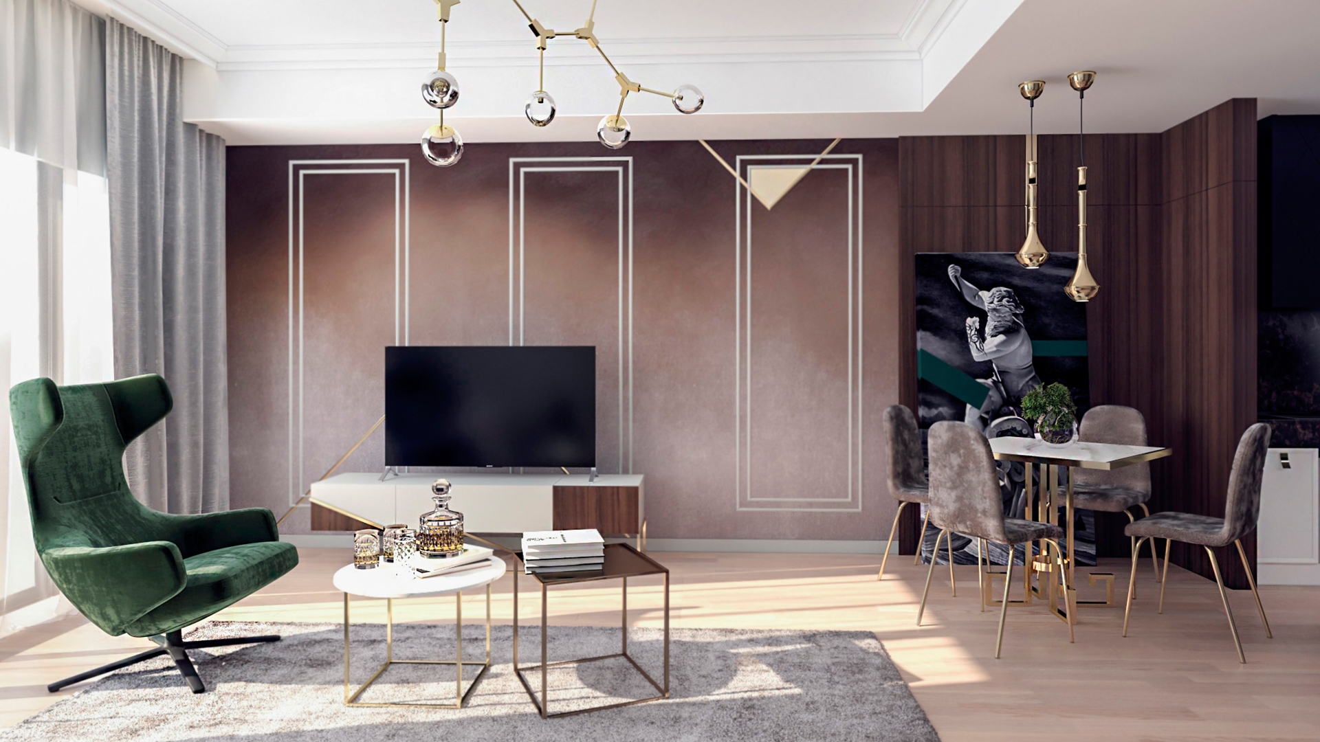 Design interior apartament one herestrau