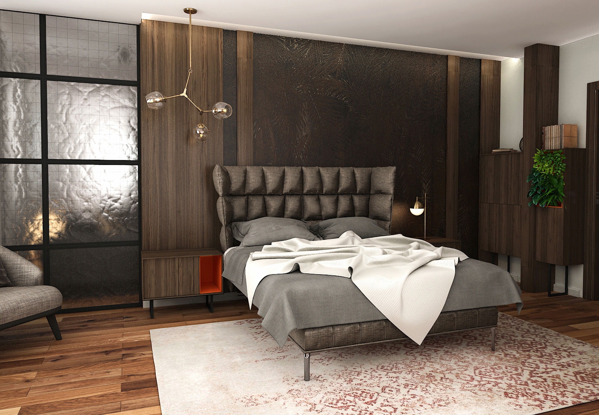design interior duplex loft chic