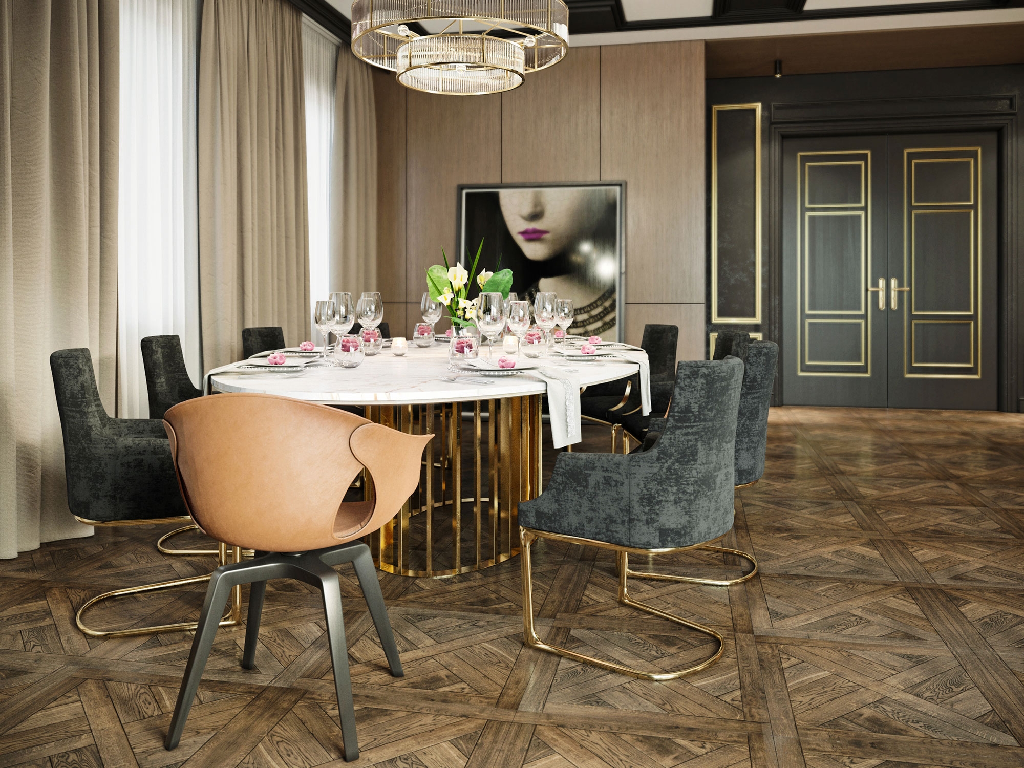 design interior living contemporan