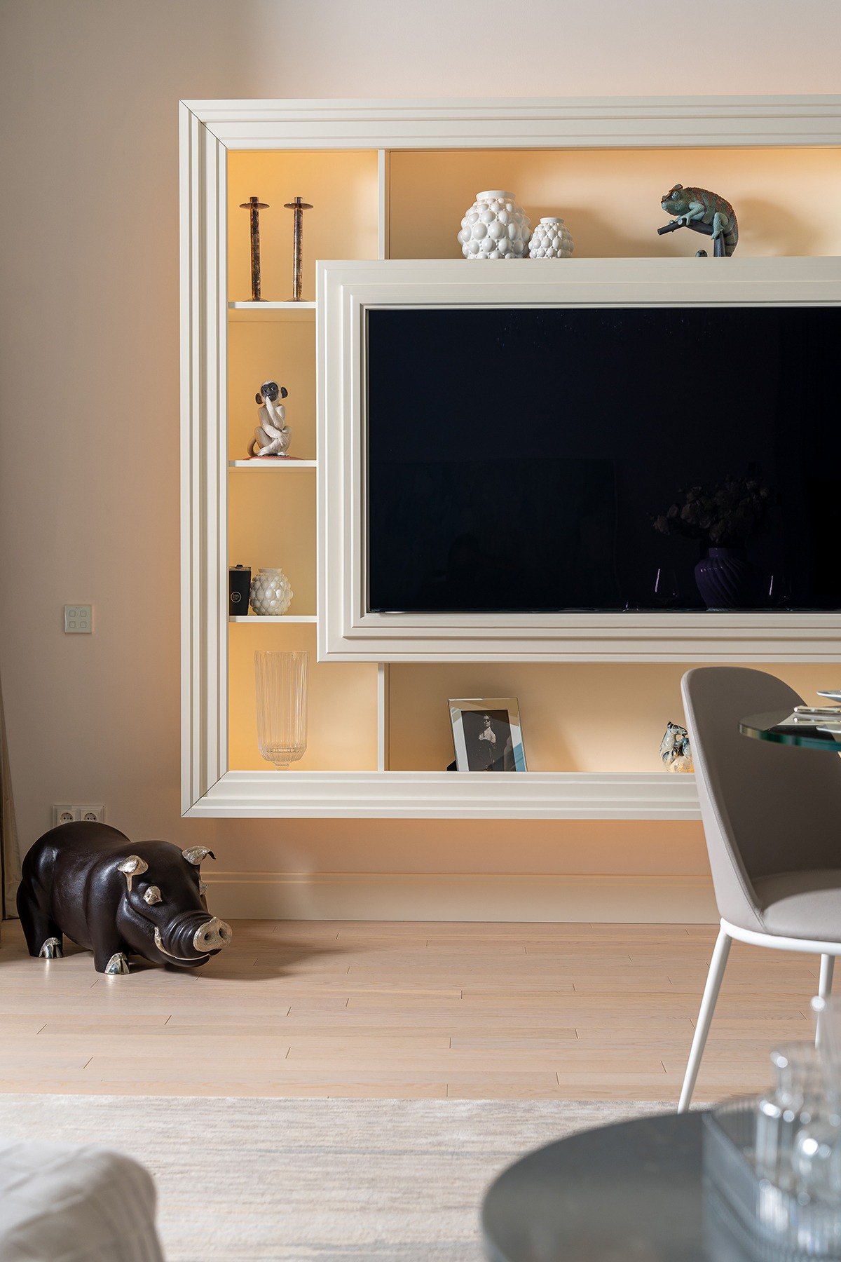 Design interior apartament lux sufragerie