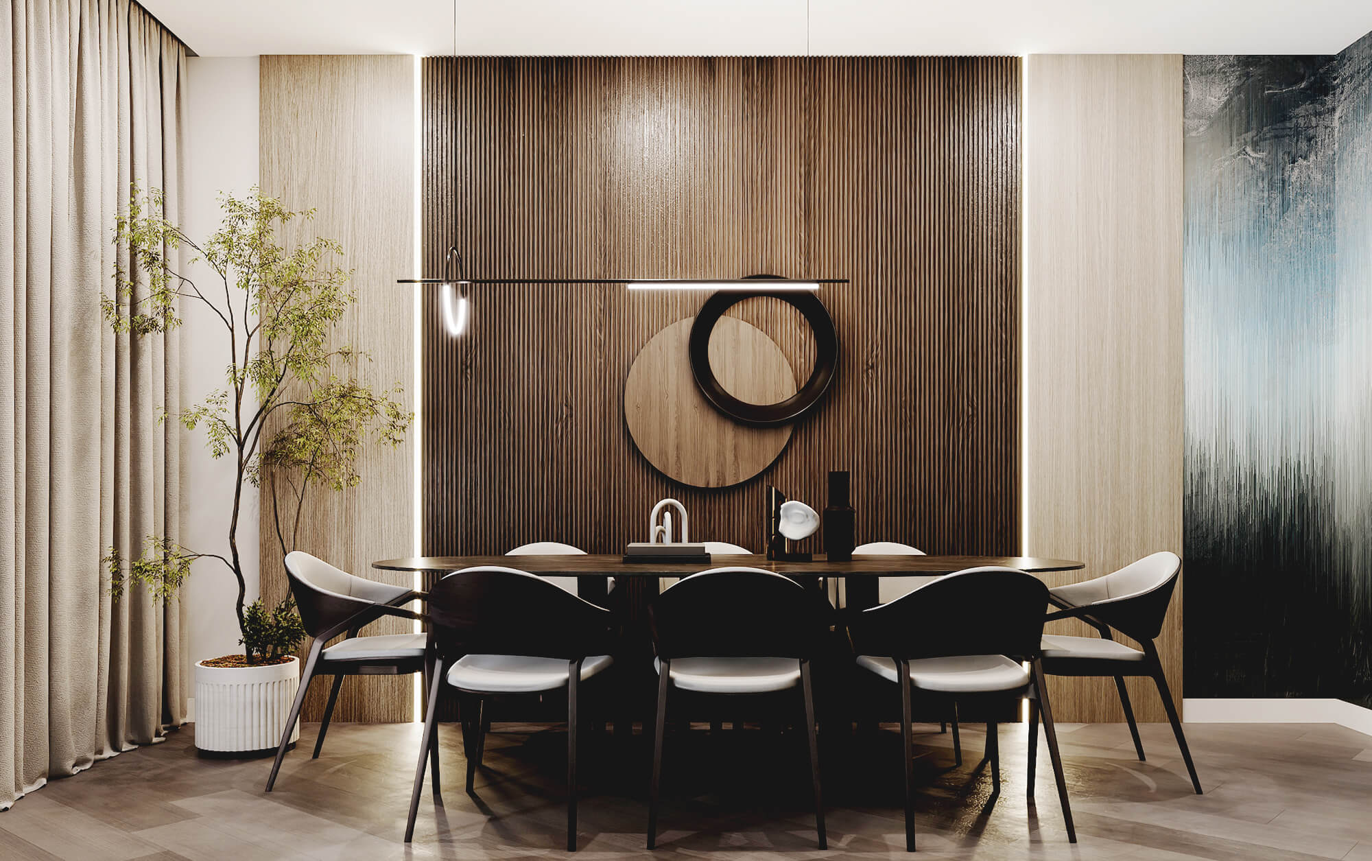 Design interior living canapea viitorului masa dining