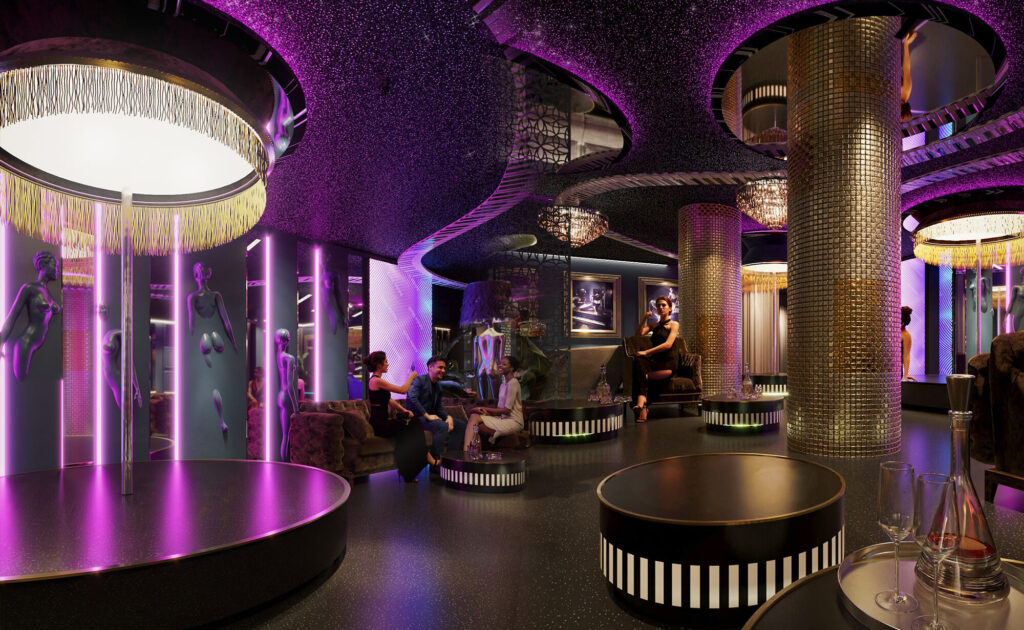 design interior night club Bucuresti