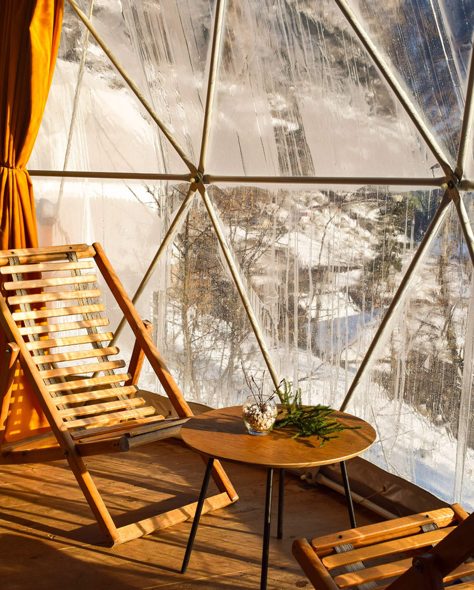 glamping bungalow igloo hotel cazare