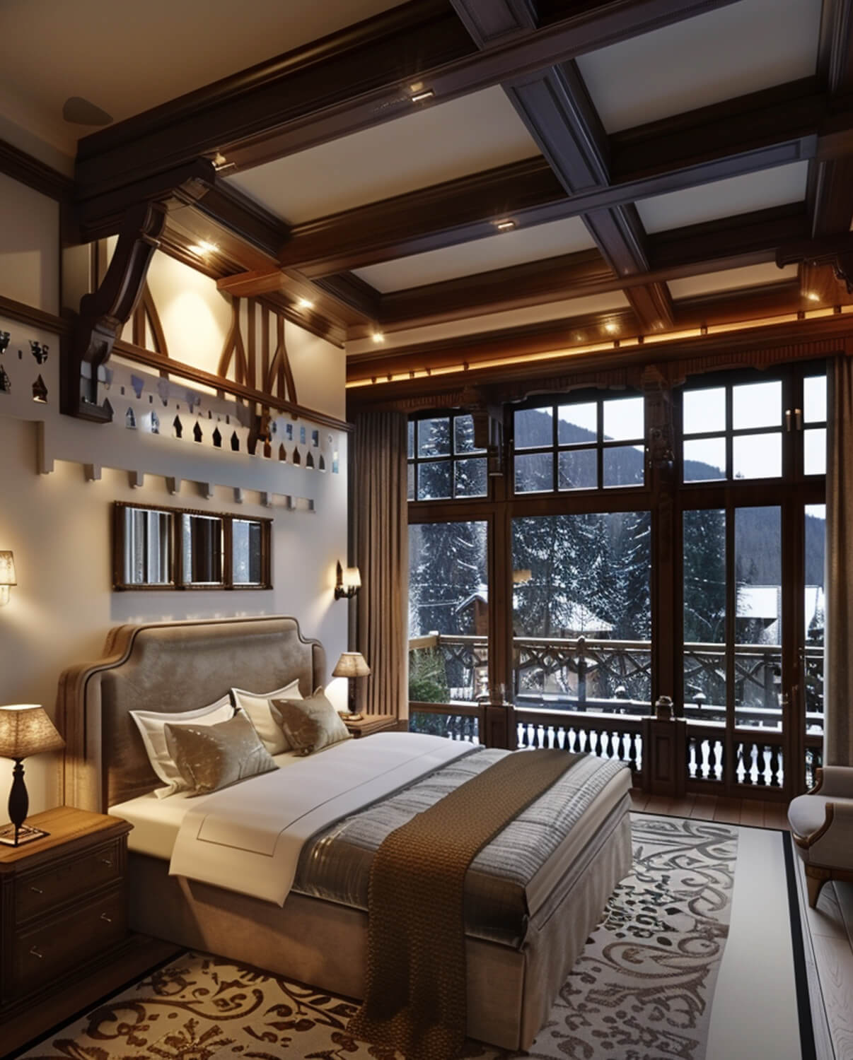 Design interior hotel de lux wellness & SPA munte Sinaia