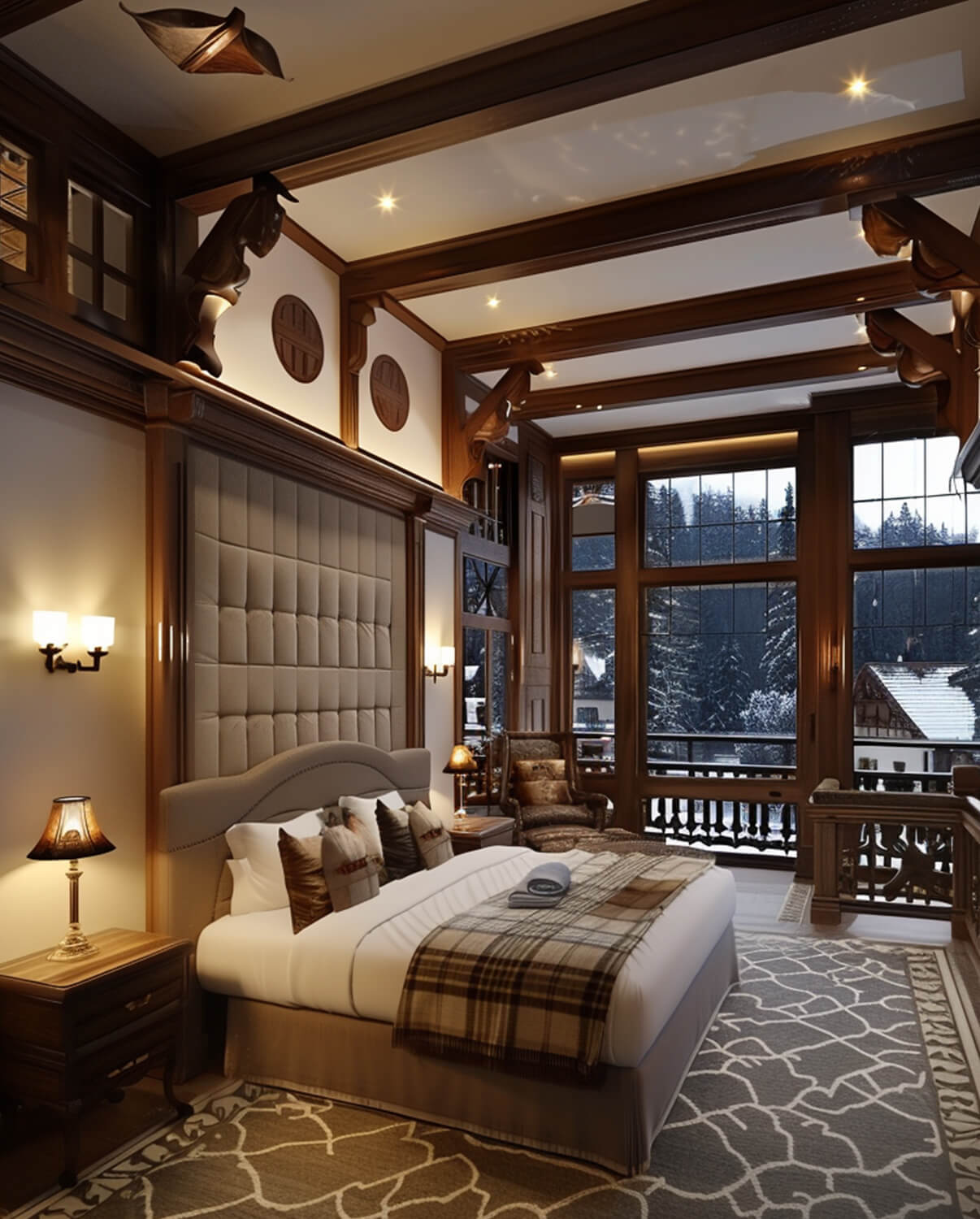 Design interior hotel de lux wellness & SPA munte Sinaia