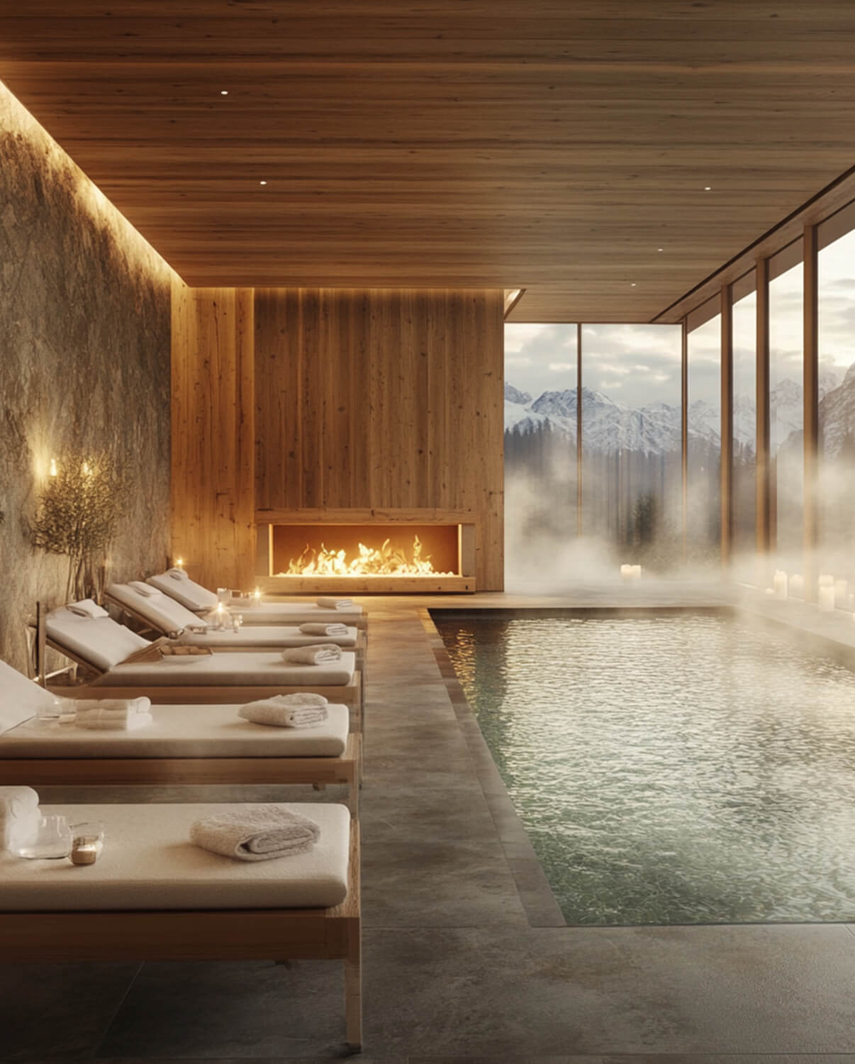 Design interior hotel de lux wellness & SPA munte Sinaia