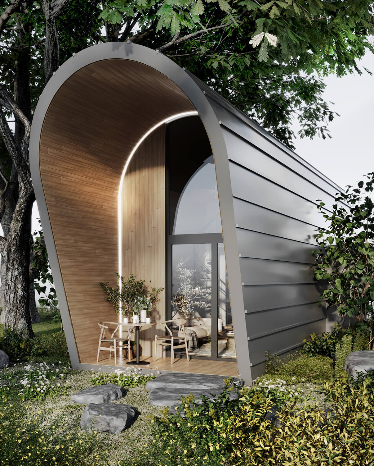 casuta vacanta tiny house arhitectura design interior