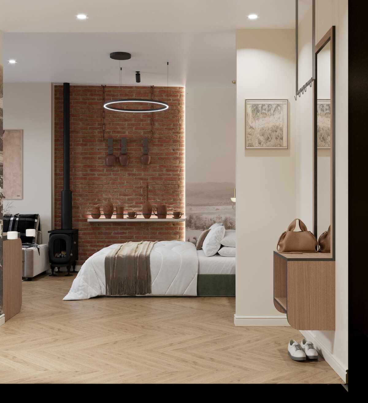 CAMERA VEDERE DE LA INTRARE