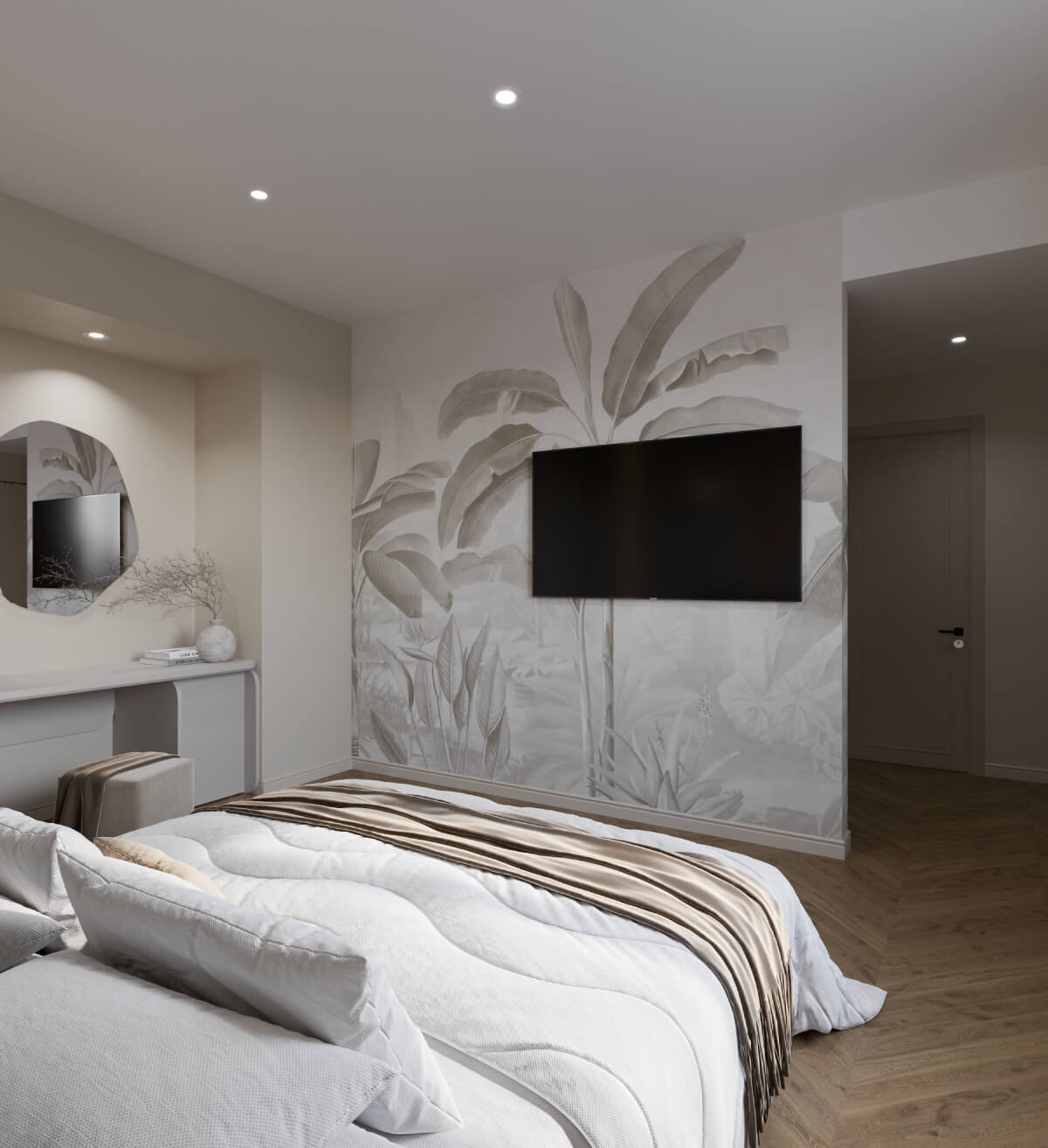 VEDERE SPRE TELEVIZOR DORMITOR