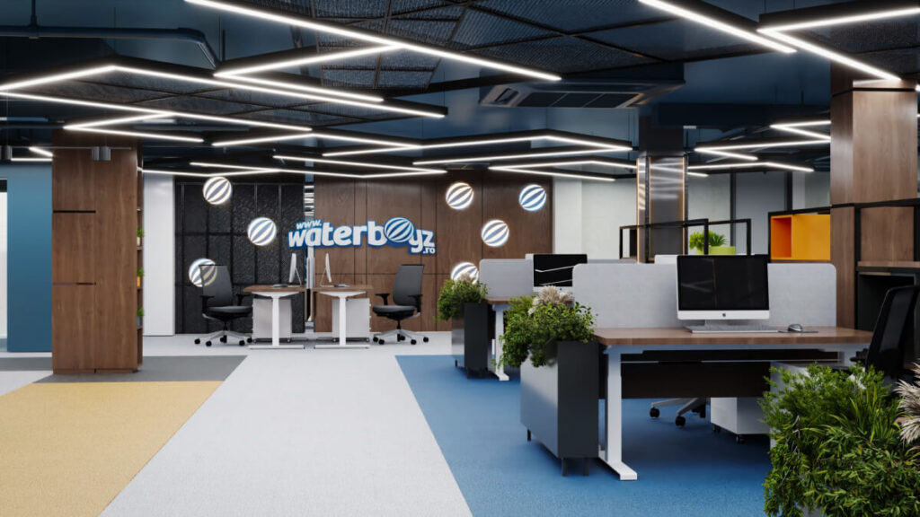 Waterboyz interior birouri