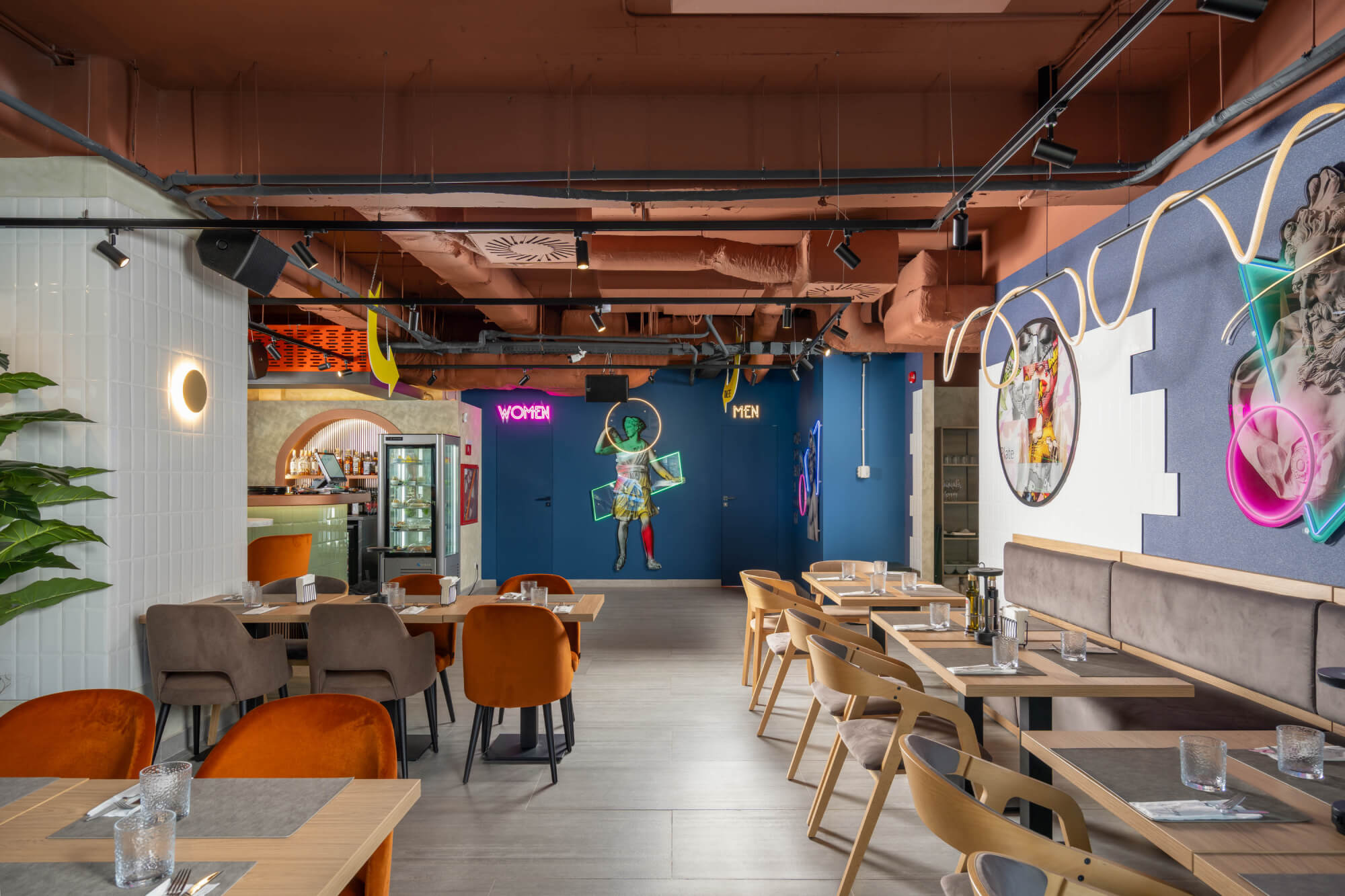 Nuova Plate aranjament Interior